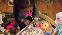 Baby Alive Pretend Playing | My Baby Alive Needs My Care