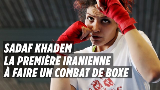 Sadaf va devenir la première Iranienne à disputer un combat de boxe