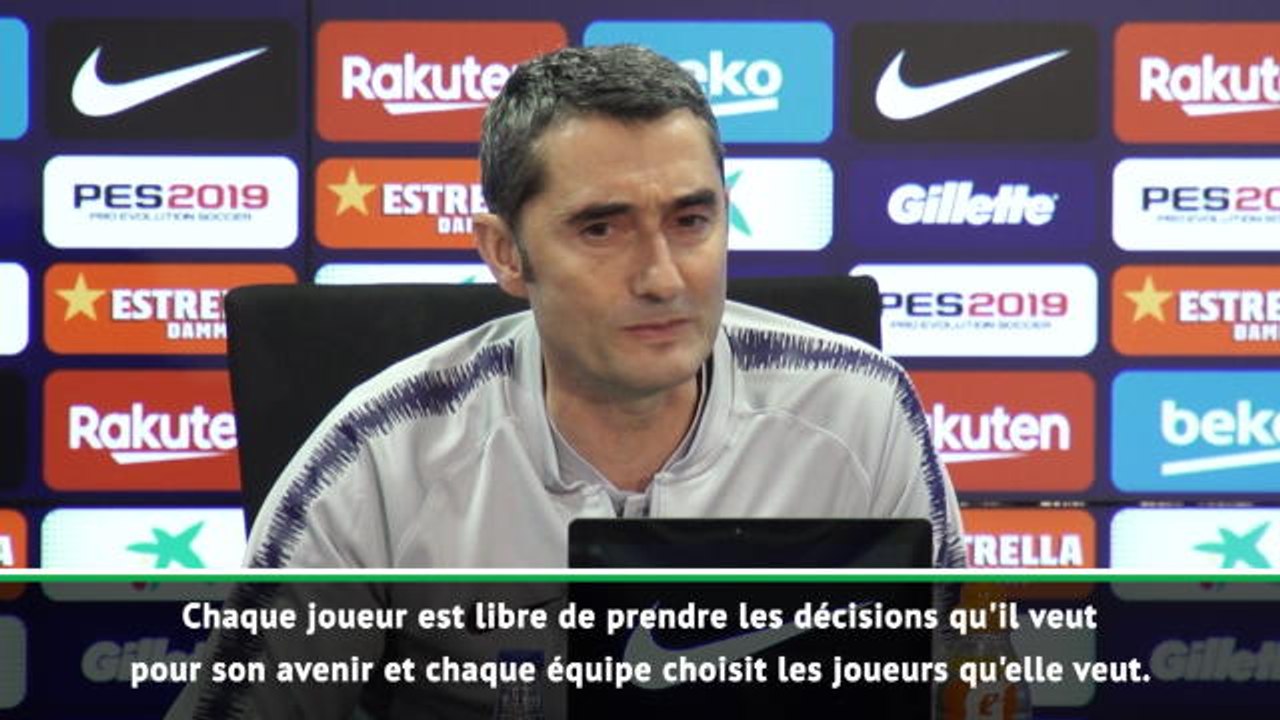 31e j. - Valverde sur Griezmann : "Chaque joueu...