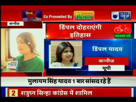 Dimple Yadav To File Nomination For Kannauj Lok Sabha Seat Today; कन्नौज से डिम्पल यादव का नामांकन
