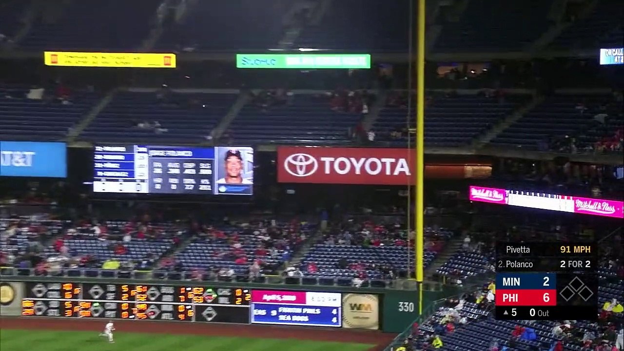 Twins’ Polanco hits for 2019’s 1st cycle - Primera escalera del 2019 -  Jorge Polanco