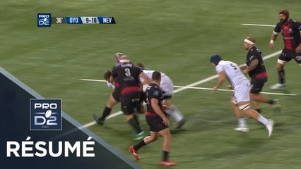 PRO D2 - Résumé Oyonnax-Nevers: 30-22 - J27- Saison 2018/2019