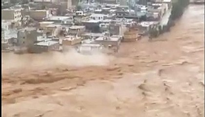 İran'da meydana gelen sel felaketi
