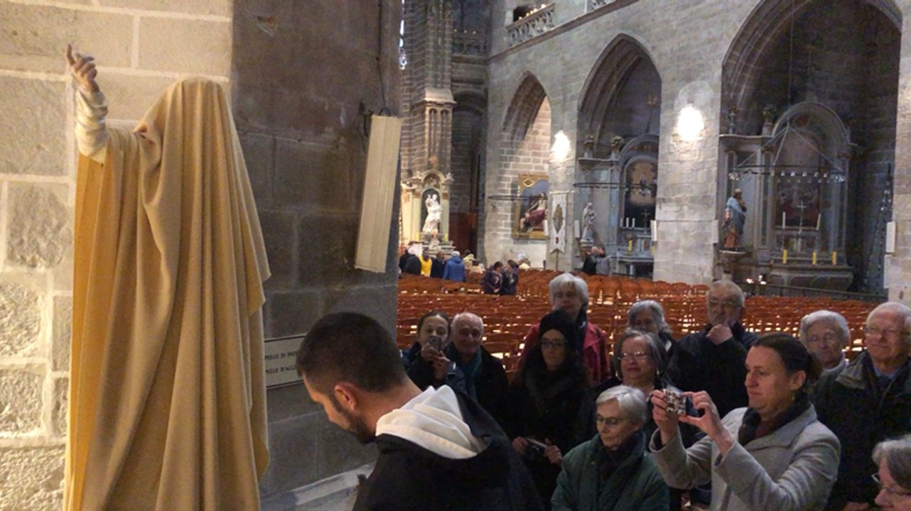 Une statue de Saint Vincent-Ferrier dévoilée