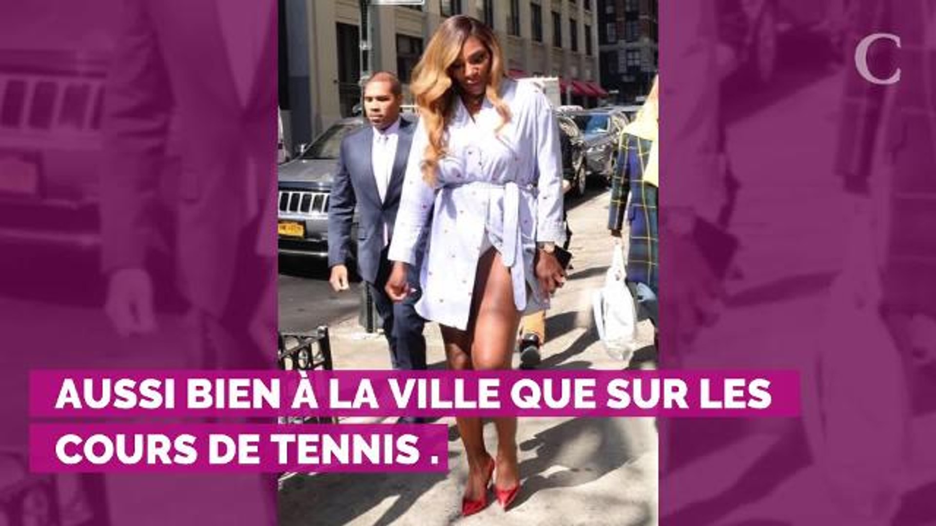 PHOTOS. Oups ! Serena Williams dévoile sa culotte dans les rues de New York  - Vidéo Dailymotion