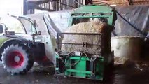 Tractor Transformador De La Cosechadora De Arado Inteligente Establo De Vacas Heno De Manejo De Fardos De Alimentación Estiércol De Fertilización