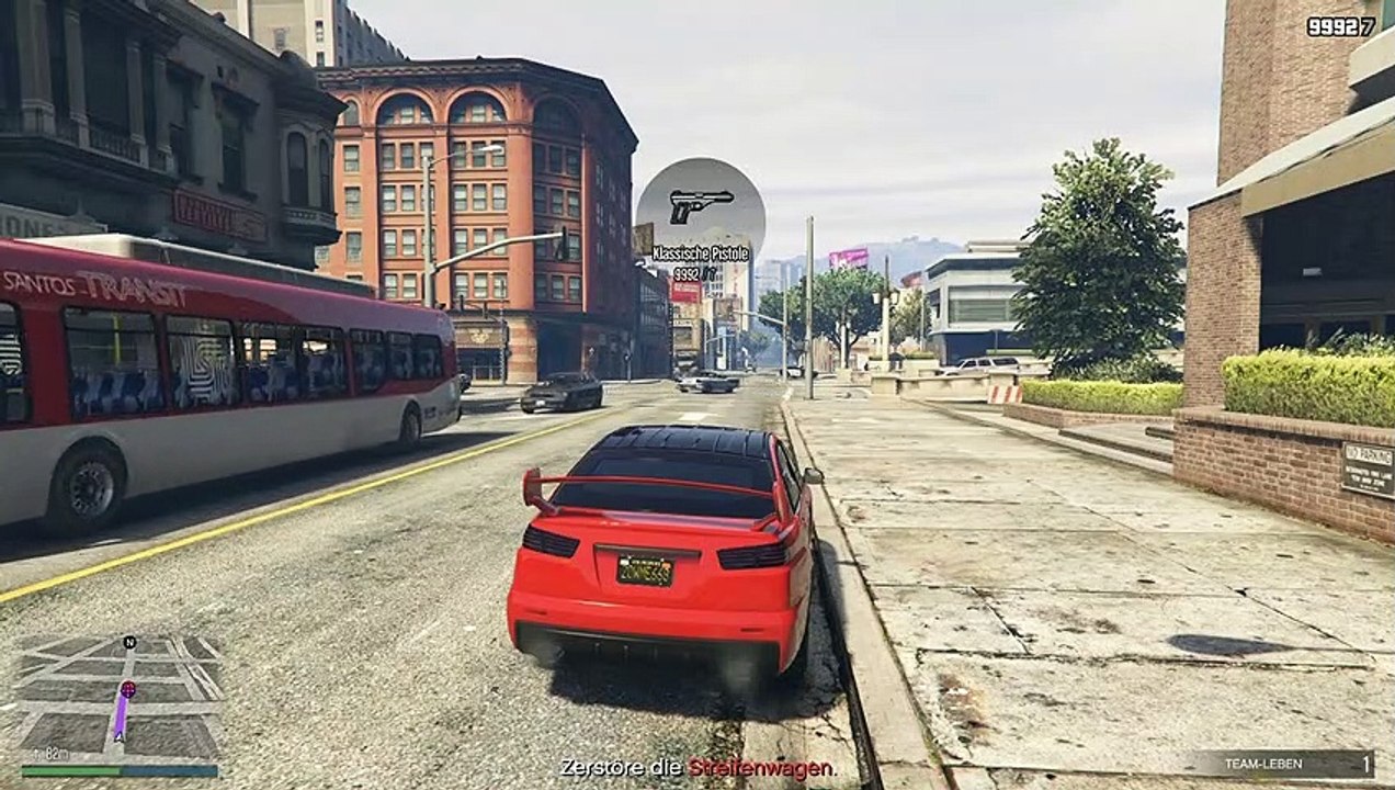 Polizei wägen zerstören! gta 5 online mit benjamin #4 deutsch/german lumogaming