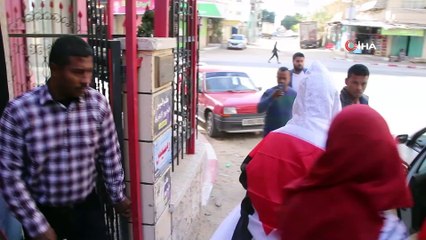 - Evi Bombalanan Filistinli Gelin, Hamas Liderinin Evinden Gelin Çıktı