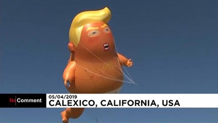 Trump ellen tüntettek a határon