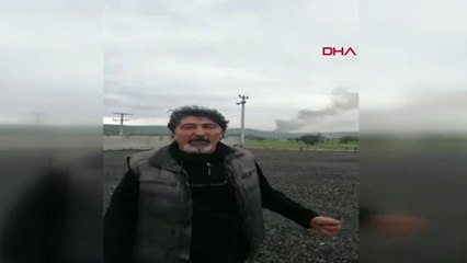 İzmir Foça'da Cüruf Alanında Yangın