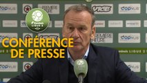 Conférence de presse Red Star  FC - Stade Brestois 29 (0-2) :  (RED) - Jean-Marc FURLAN (BREST) - 2018/2019