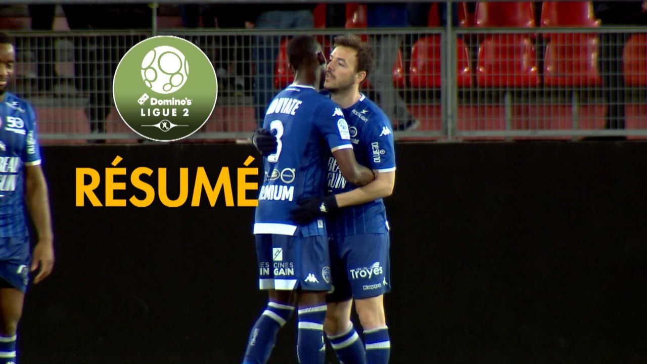 Valenciennes FC - ESTAC Troyes (0-1)  - Résumé - (VAFC-ESTAC) / 2018-19