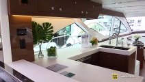 2019 Cruisers Yachts 60 Cantius Luxury Yacht - Walkthrough - 2019 Miami Yacht Show