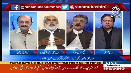 Aaj Rana Mubashir Kay Saath – 6th April 2019