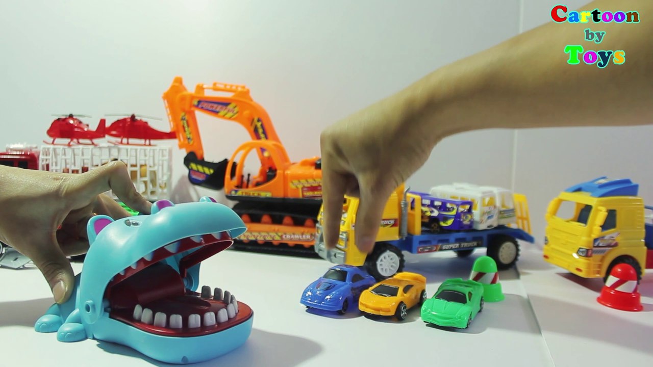 Toy Story 2 - Monster Appear Eating Car, Truck, AirPlane and Lego