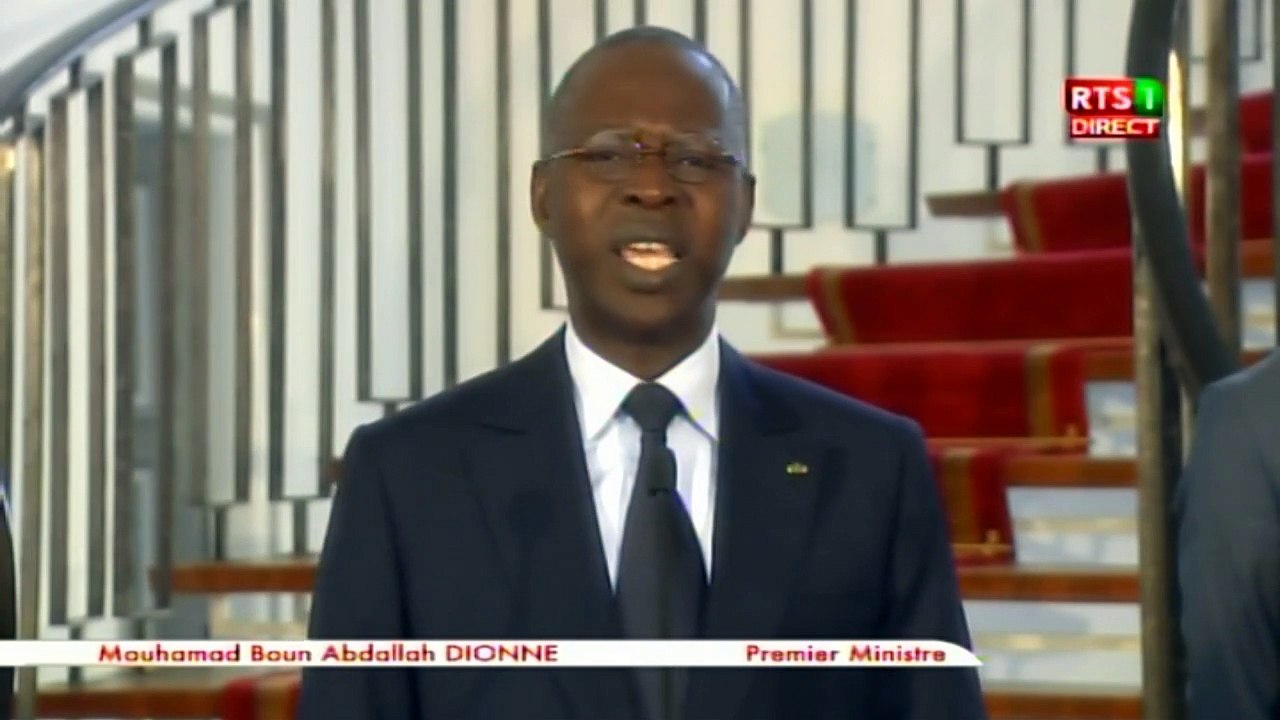 Déclaration du PM après sa reconduction