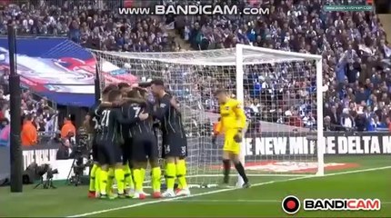 Amazing Goal Gabriel Jesus (1-0) Manchester City vs Brighton