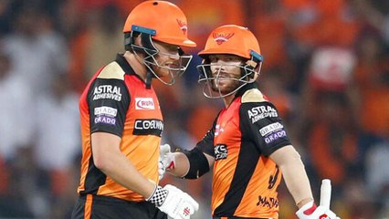 Download Video: IPL 2019 SRH vs MI: David Warner and Jonny Bairstow out, SRH in trouble| वनइंडिया हिंदी