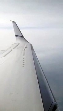 Les ailes de l'avion oscillent dangereusement en plein vol !