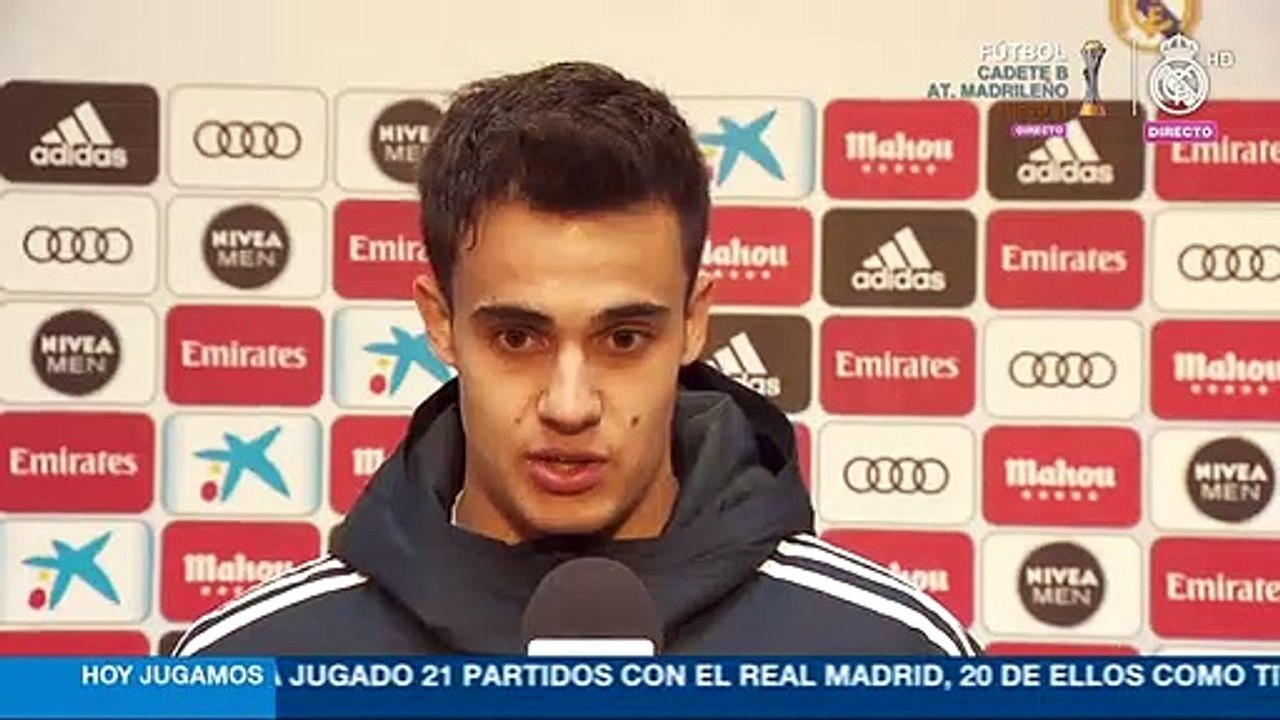 Reguilón: "Zidane nos ha dicho cuatro cosas y se vio en el campo"