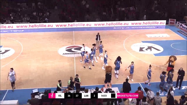 LFB 18/19 J22 : Villeneuve d'Ascq - Basket Landes