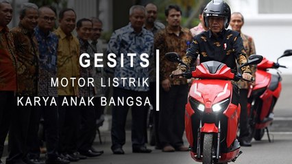 Gesits, Motor Listrik Karya Anak Bangsa
