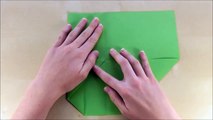 Origami Briefumschlag basteln mit Papier - Origami Brief falten mit DIN A4 - DIY Geschenkverpackung