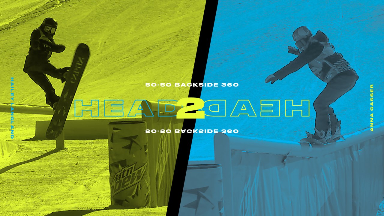 Head 2 Head: Anna Gasser Vs Hailey Langland 50-50 Backside 360