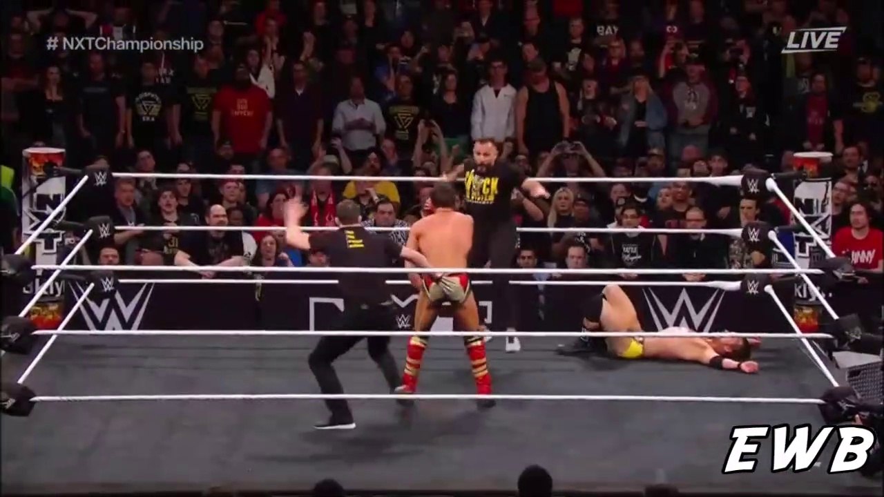 Johnny Gargano vs Adam Cole - NXT Championship 2-out-of-3 Falls Match - NXT Takeover New York 2019