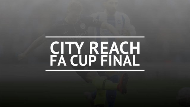 Manchester City reach the FA Cup final