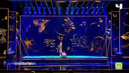 #ArabsGotTalent -  Golden Girls تنقلان الجمهور إلى العصر الذهبي بلوحة أكروبات