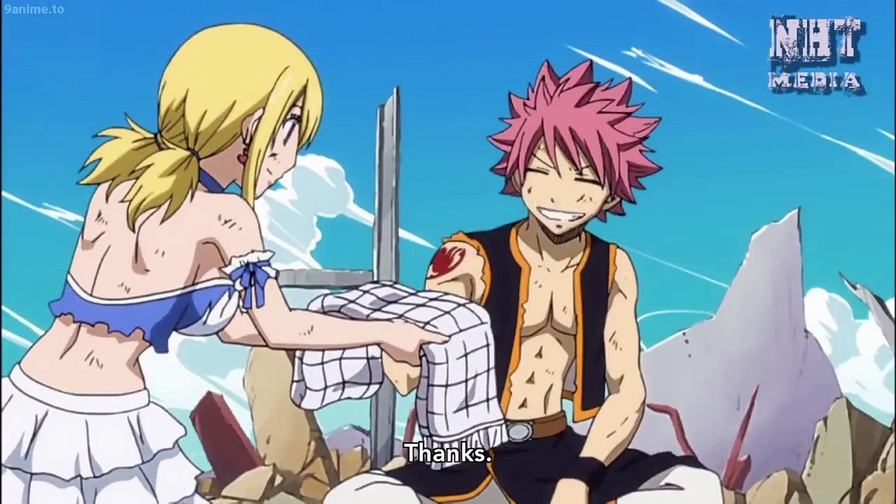 Lucy & Natsu - Love is sweet and full of tears! Fairy Tail  フェアリーテイル ! Full HD