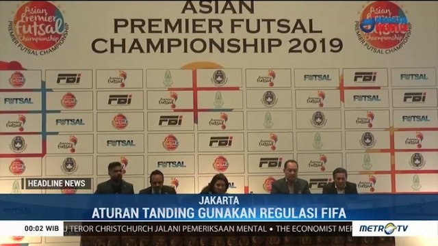 Indonesia Tuan Rumah Asian Premiere Futsal Championship 2019