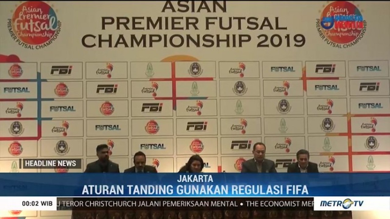 Indonesia Tuan Rumah Asian Premiere Futsal Championship 2019