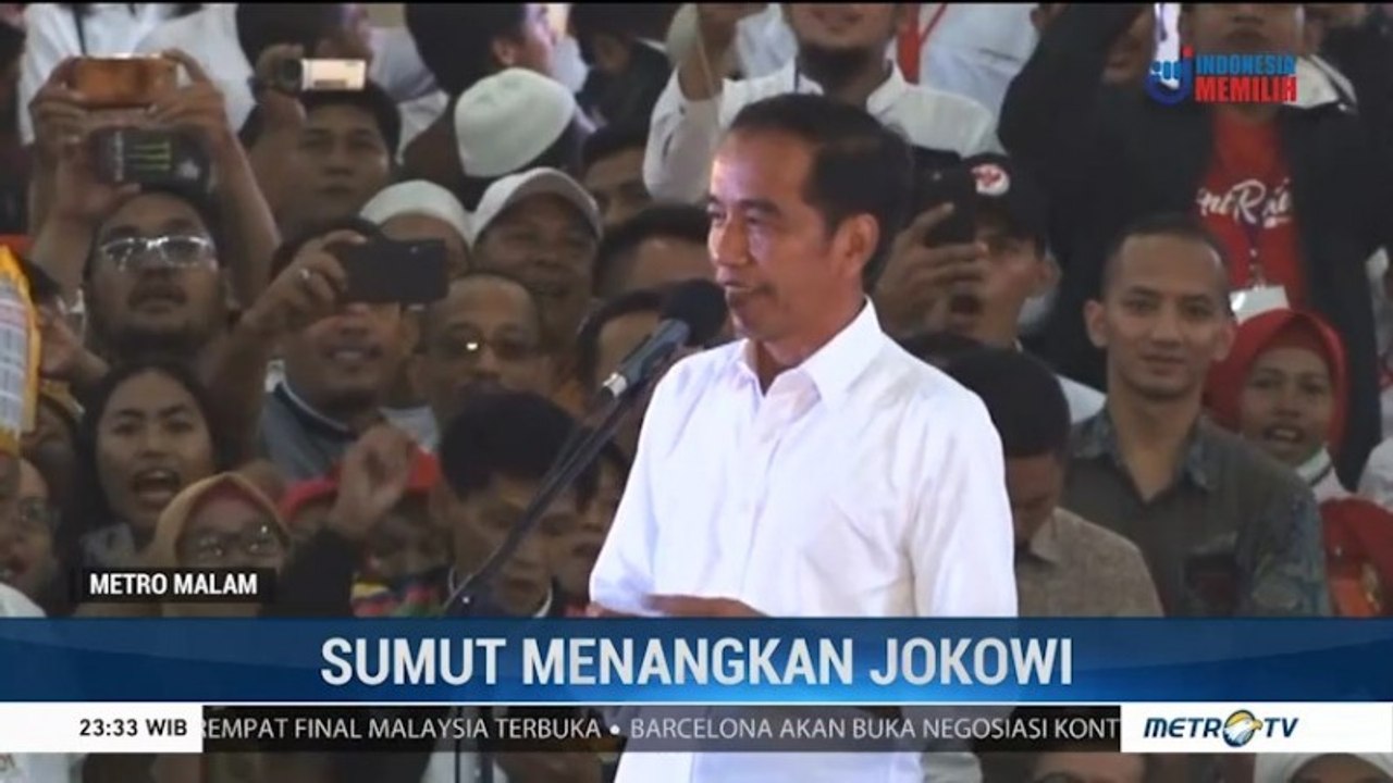 Jokowi Optimis Raih 65% Suara di Sumut