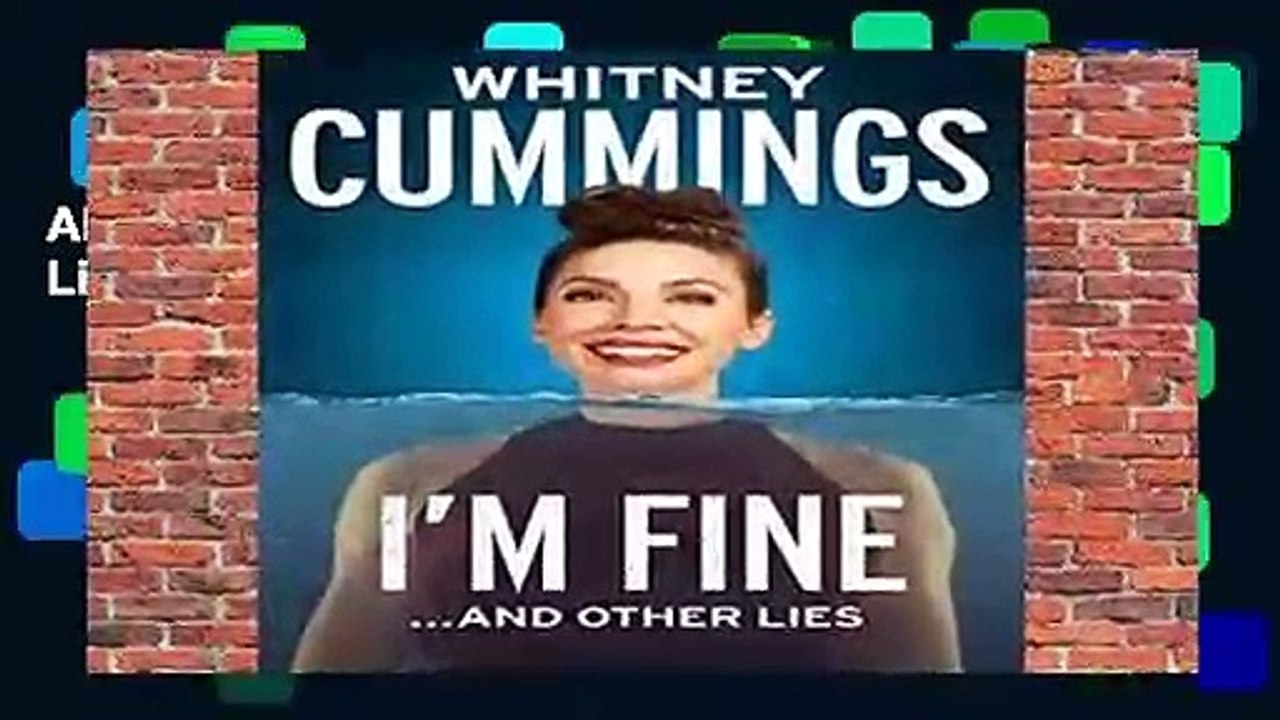 About For Books  I m Fine... And Other Lies  Review