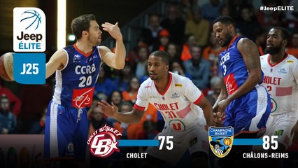 Jeep® ÉLITE : Cholet vs Châlons-Reims (J25)