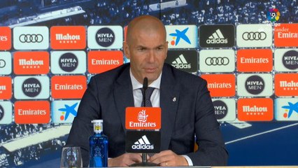 31e j. - Zidane : "Cette fin de saison va préparer la prochaine"