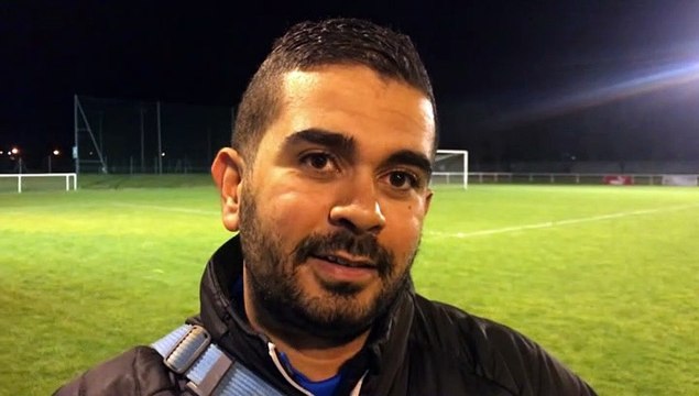 D1 (18ème journée) – Karim CHAOUI réagit après la défaite du FC CORBAS contre le FEYZIN CBE