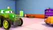 Tom El Camión de Remolque y los Coches de Carreras en Coche de la Ciudad | Camiones de dibujos animados para los niños