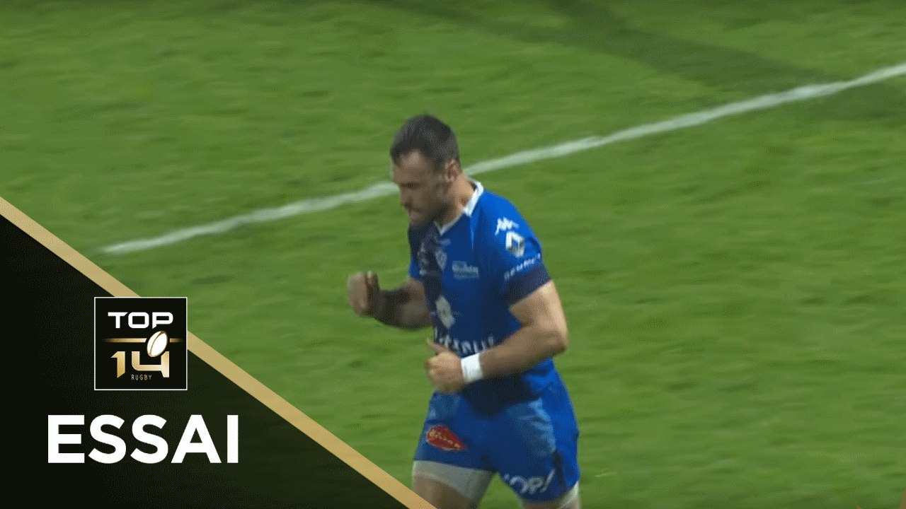 TOP 14 - Essai Thomas COMBEZOU (CO) - Castres - La Rochelle - J21 - Saison 2018/2019