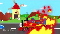 تعلم الألوان والأرقام توماس القطار النقل w ماك شاحنة سيارات الكرتون للأطفال تعلم الفيديو