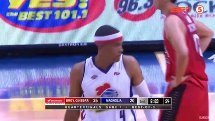 Ginebra vs Magnolia - 2nd Qtr (Game 1) April 6, 2019 - Quarterfinals 2019 PBA Philippine Cup