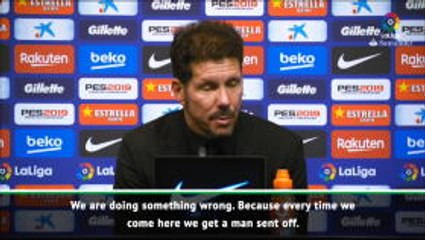 Simeone questions Diego Costa's red card