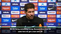 Simeone questions Diego Costa's red card