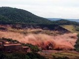 O Exato momento do estouro da barragem de Brumadinho-MG