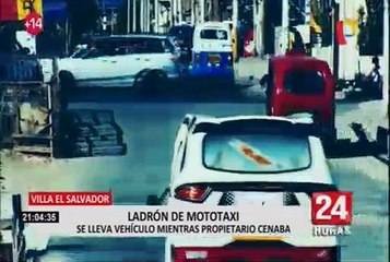 Download Video: VES: roban mototaxi en segundos y vecinos se quejan ante creciente inseguridad