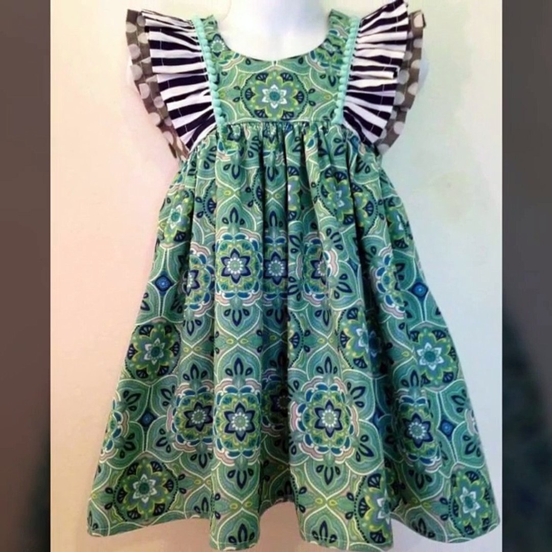 Beautiful frock design on sale for baby girl