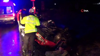 Sandıklı’da trafik kazası üç kişi ağır yaralandı