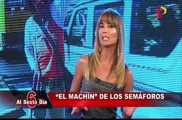 Conozca al “Machín” de los semáforos de Lima Norte